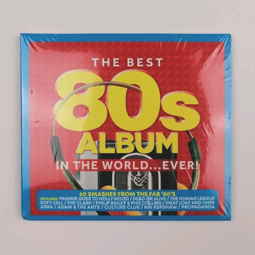The Best 80's Album In The World... Ever! 3 Disc CD Album 60 Songs - New