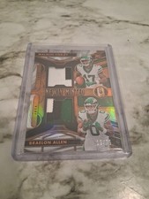2024 Panini Gold Standard Newly Minted Duals Braelon Allen, Malachi Corley /75