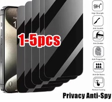 Privacy Tempered Glass Screen Protector For iPhone 17 Pro Max 16 15 14 13 12 11