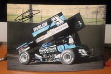 Corey Day #3 Avalon Group/Williamson Motorsports Sprintcar Signed 8x12 Photo 1