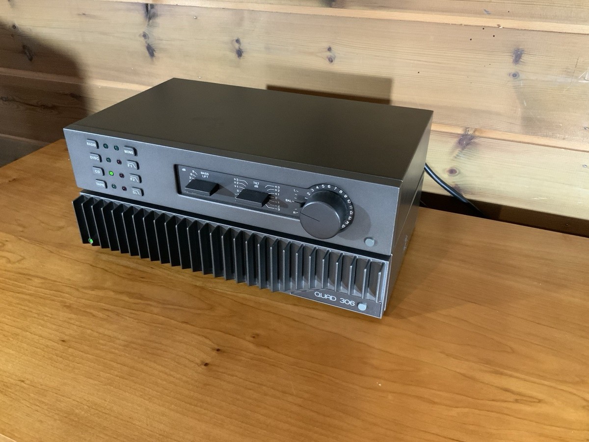 Quad 34 Pre Amplifier, Quad 306 Power Amplifier | eBay