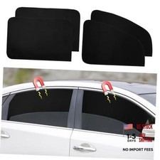 Car Window Shades Magnetic 4pcs-Blackout Side Window Shade for Blackout-4pcs