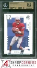 2000 SP AUTHENTIC #118 TOM BRADY RC ROOKIE PATRIOTS #'D/1250 4SC ELITE BGS 9.5