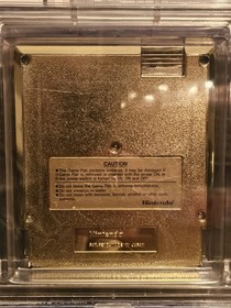 The Legend of Zelda - NES Classic - GOLD CARTRIDGE - USA - 1987 - WATA 6.0 grade