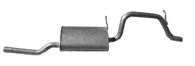 IZAWIT 21.143 Endschalldämpfer für OPEL AGILA (A) (H00) Auspuff