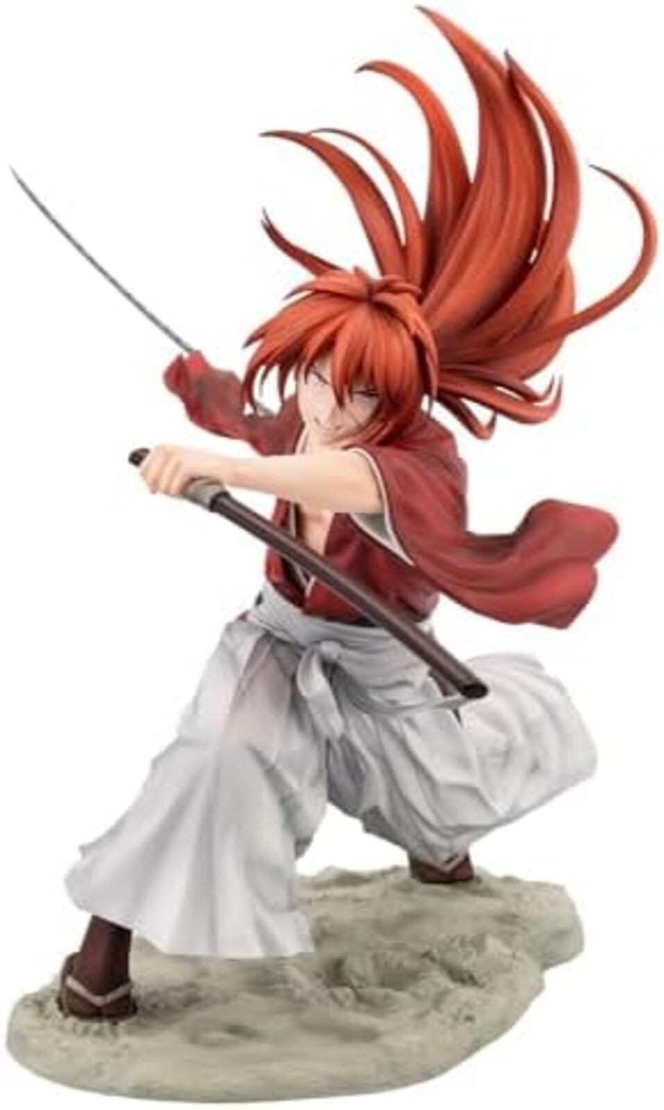 KOTOBUKIYA ARTFX J Kenshin Himura Rurouni Kenshin Pre-Painted Figure F/S wTrack#