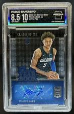 2022-23 Donruss Elite Paolo Banchero Rookie Yearbook Auto RC #RYB-PBH ACG 8.5