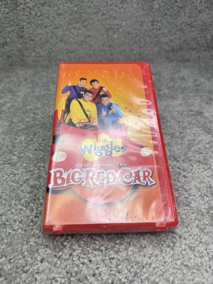 NEW 2005 - The Wiggles - Here Comes The Big Red Car VHS - Clamshell Sealed