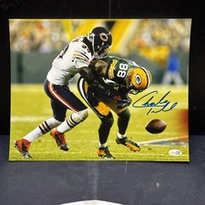 Charles Tillman Chicago Bears Signed 11x14 Autographed Photo JSA