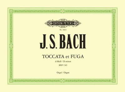 Toccata und Fuge d-Moll BWV 565 | für Orgel | Johann Sebastian Bach | Broschüre