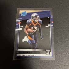 2020 Panini Chronicles - Clearly Donruss Rated Rookie KJ Hamler #RR-KH (RC)
