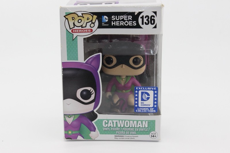 Funko Pop! DC Super Heroes Catwoman #136 Legion of Collectors Exclusive VAULTED
