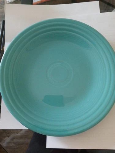 Fiestaware Turquoise Blue 9" Luncheon Plate