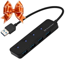 Knox Gear 4-Port USB 3.0 Hub