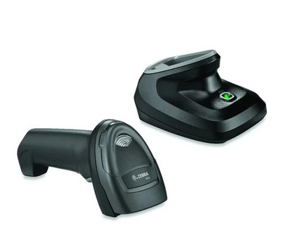 Zebra DS2278 Bluetooth Barcode Scanner Cradle Kit 1D/2D Wireless, 30ft Range NEW