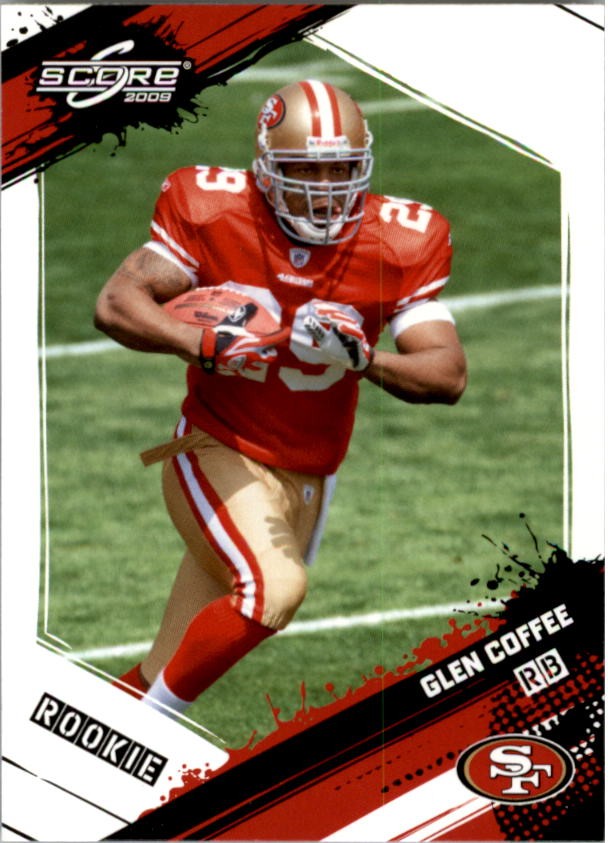 2009 Score Glossy #341 Glen Coffee - FB