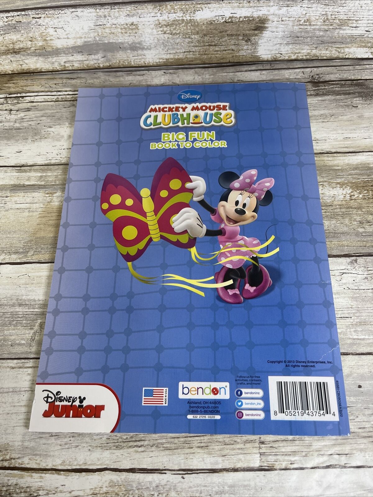 Bendon Disney Mickey Mouse Clubhouse Mess-Free Game Book 