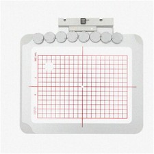 Magnetix Embroidery Hoop - Metal/Magnetic RE20B 7.9" x 5.5" for Janome Memory