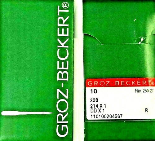 GROZ-BECKERT 328 214X1 DDX1 NM250/27 DURKOPP ADLER104,5 INDUS SEWING MCHN NEEDLE - Picture 5 of 9