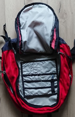 Vintage The North Face Rucksack Modem, rot / schwarz, RN 61661 CA 30516 F LW7 - Bild 4 von 11