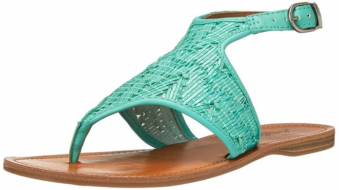 Lucky Brand Abdool Sandal, (928) Turquoise Size 6M
