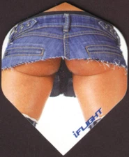 Daisy Dukes Dart Flights: 3 per set