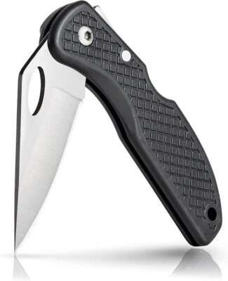 MAXAM Falcon VII Lockback Pocket Knife- Stainless Steel Honed Blade - 7'' Open