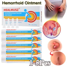 HEALMUSZ Hemorrhoid Cream, Hemorrhoid Treatment, Hemorrhoid & Fissure Ointment