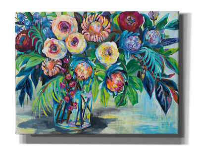 Epic Graffiti ''Key West'' by Jeanette Vertentes, Giclee Canvas Wall Art