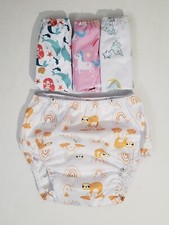 BisenKid size XL /3T Waterproof Diaper Covers Potty Training - 4 Pack lot