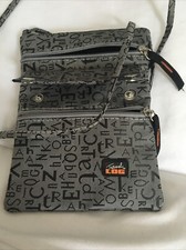 New Travel Shoulder Bag Log Crossbody With 3 Zipped Pockets One Studded Pocket