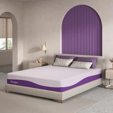 14 inch King Size Cooling Mattress Bed Gel Memory Foam in a Box Medium Firm