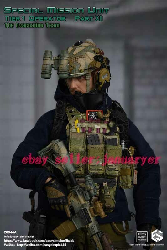 1/6フィギュアSpecialMissionUnit Easysimple Easy&Simple 26044A 1/6 Special Mission Unit Tier1 Part Xii