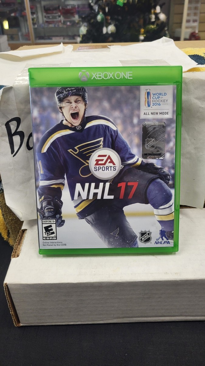 CIB NHL 17 HOCKEY 2017 XBOX ONE VIDEO GAME XBOX 1 COMPLETE IN BOX