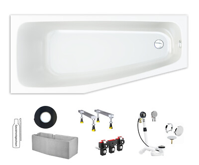 IDEAL STANDARD ROCKY PLUS RAUMSPAR BADEWANNE 1700x750 ACRYL LINKS K245001