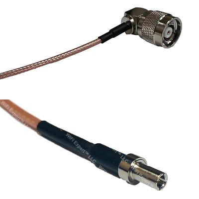 RG316 RP-TNC Male Angle to TS-9 MALE RF Cable Rapid-SHIP LOT