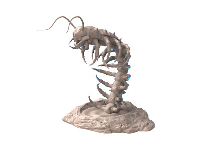 Dungeons & Dragons - HD Resin Print - Medium Beast - Magma Centipede