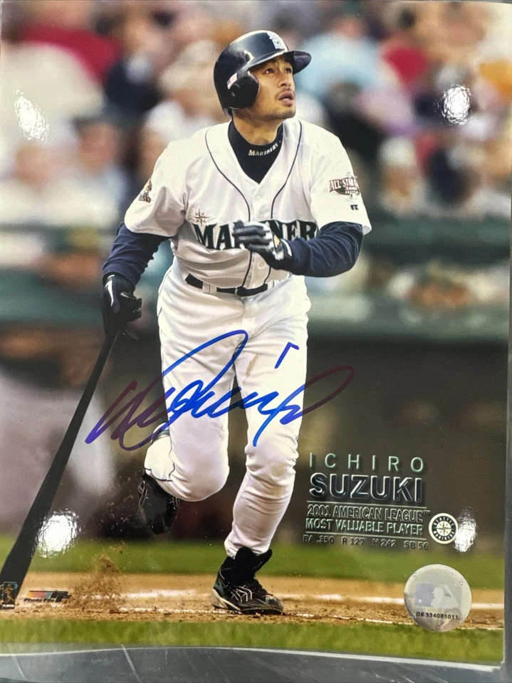 ICHIRO SUZUKI 2001 Jugador Más Valioso de la Liga Americana Foto 2 de 3