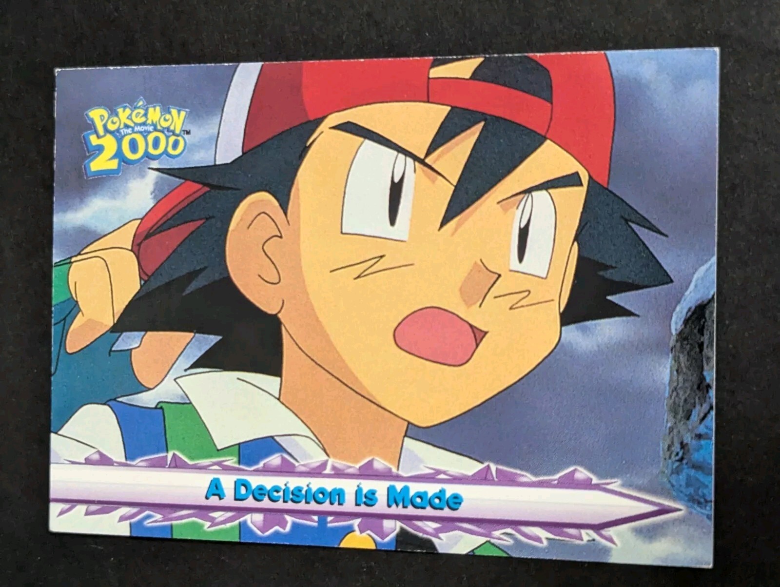 Pokemon Card A Decision Is Made Ash #47 Pokemon The Movie 2000 Topps Lp