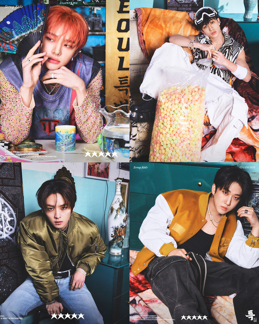 STRAY KIDS 5-STAR Album 3 Ver SET/3CD+3 Photo Book+9 Card+