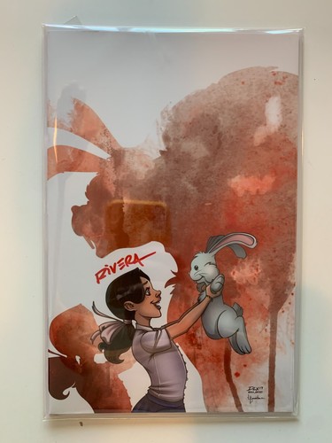 STABBITY BUNNY #5 NM BIDDEX VIRGIN VARIANT - SIGNED W/ COA - VERY RARE - 第 1/1 張圖片