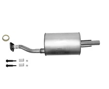 Rear Muffler For 2006 2007 2008 2010 Honda Civic 4Dr DX LX EX 1.8 Automatic