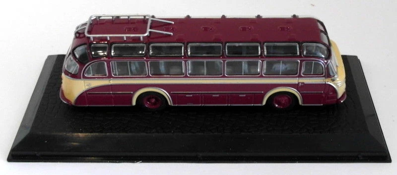 Atlas Editions 1/76 Scale Diecast 7 163 103 - 1953 Henschel HS 100 N - Maroon - Photo 4/4