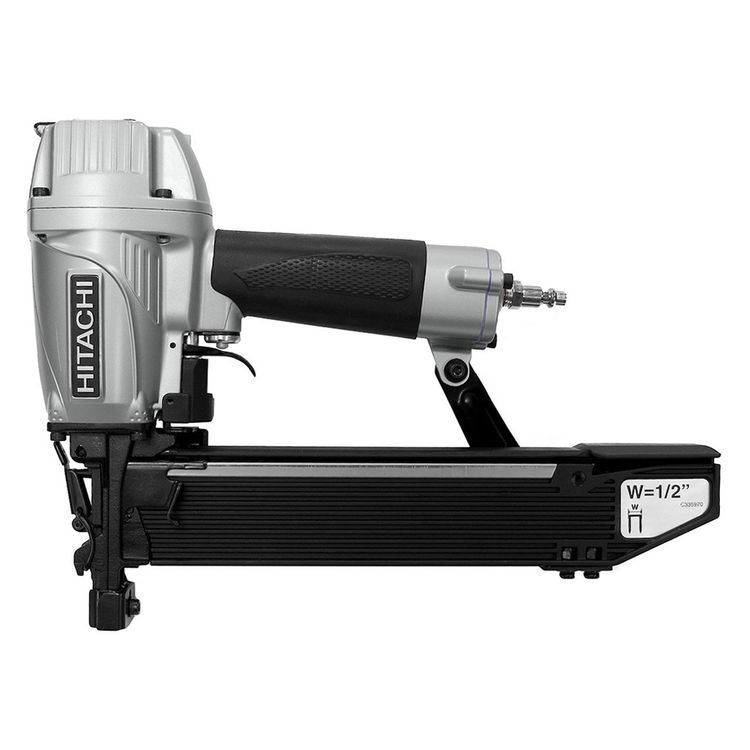 Hitachi N5024A2 Lightweight Pneumatic Stapler, 1 in, 16 ga, 157 Staple