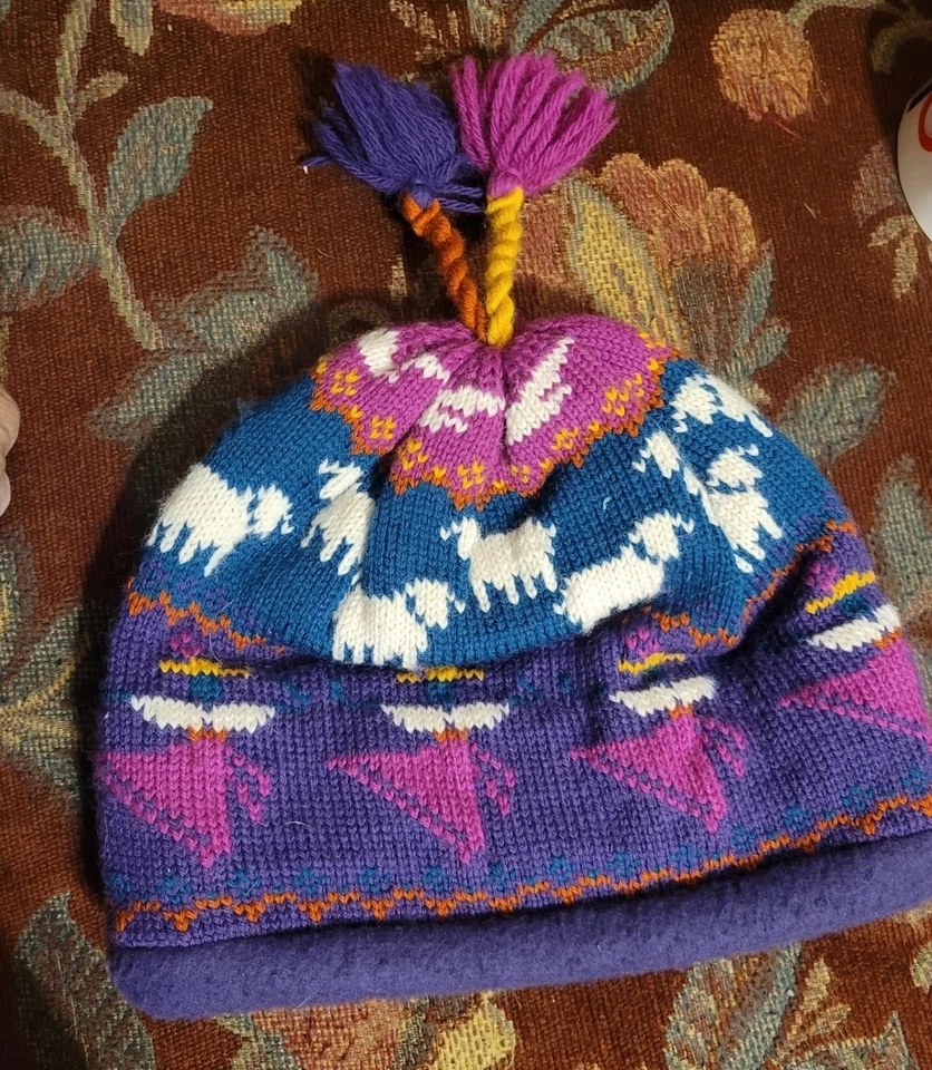 De colección Gorro de Piel de Tortuga Para Mujer Forrado Borlas Brillantes Bailando Mujeres Con Oveja Foto 3 de 4