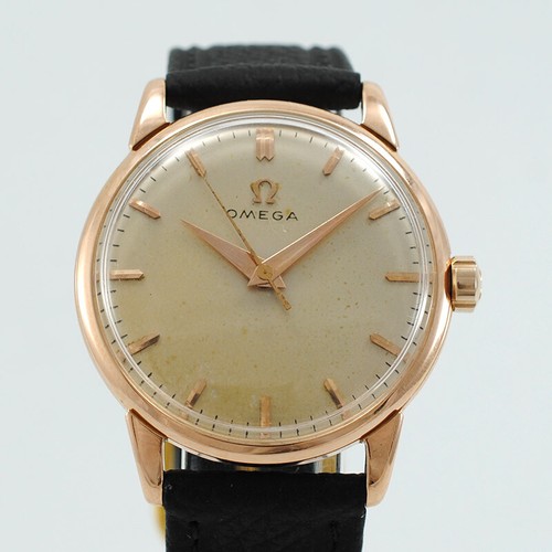 OMEGA 2895/2 18K ROSE - PINK GOLD 34 MM. YEAR 1959. CALIBER 284 | eBay