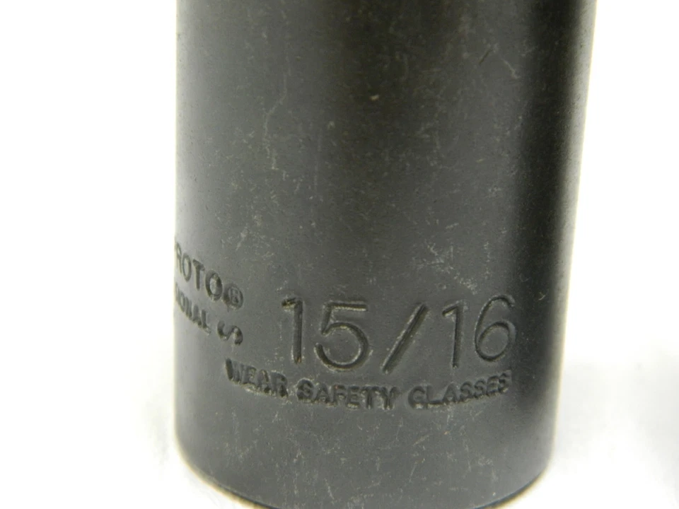 PROTO Impact Socket: 3/8″ Drive Size 15/16" 6-Point, 2-7/8″ OAL Qty 2 J7730HT - Image 2 of 3