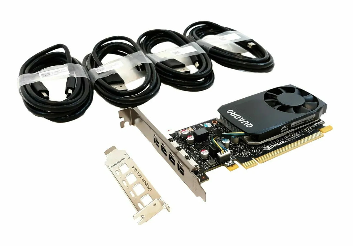 PNY nVIDIA Quadro P VCQP 2GB GDDR5 PCI E x 4xMini DP  G