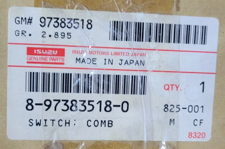 Genuíno Isuzu 8-97383-518-0 Interruptor Pente Gás V8 Para ISUZU 2004-2007 NPR Alcance * - Imagem 2 de 2