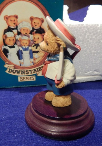 Henry Bosworth Dept 56 The Upstairs Downstairs Bear,4" Resin figurine W/ BOX-V-1 - Picture 4 of 7